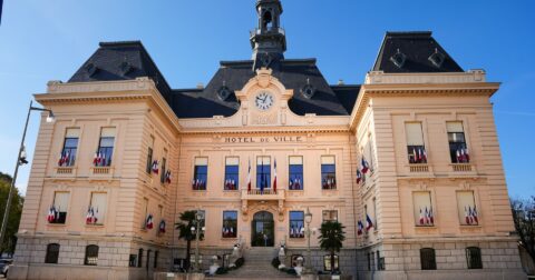 Façade de l'Hôtel de Ville