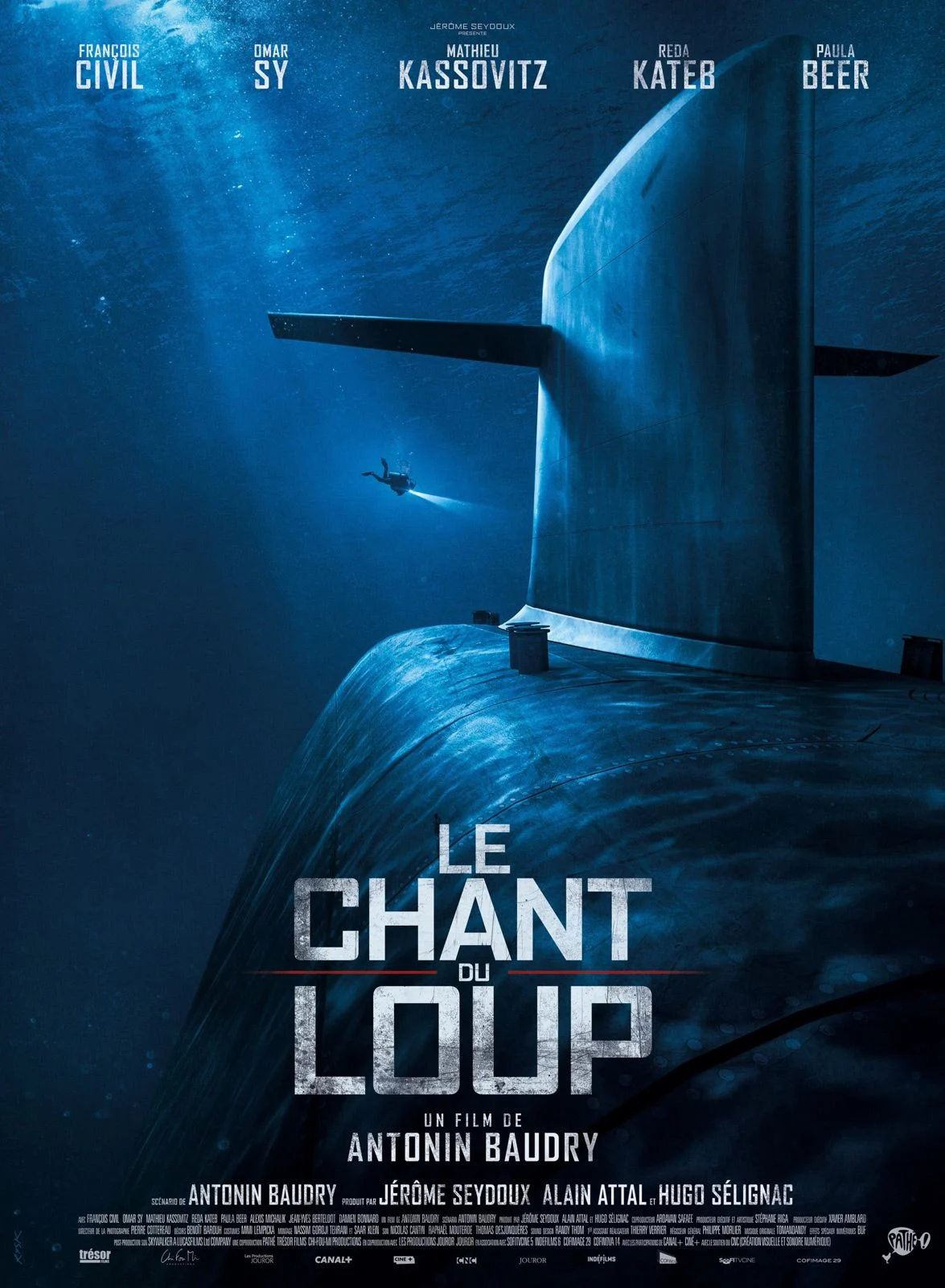 Affiche du film Le chant du Loup