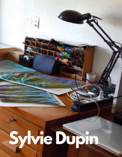 Affiche Galerie le 116art. Texte : Sylvie Dupin