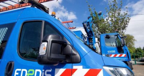 Camion d'intervention Enedis