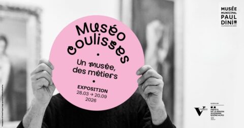 Affiche nouvelle exposition Muséocoulisses