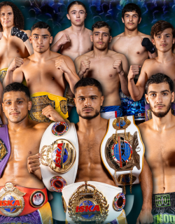 Affiche gala kick boxing